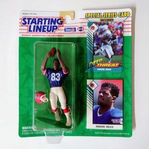 1993 Andre Reed Buffalo Bills Kenner Starting Lineup NFL Football figure